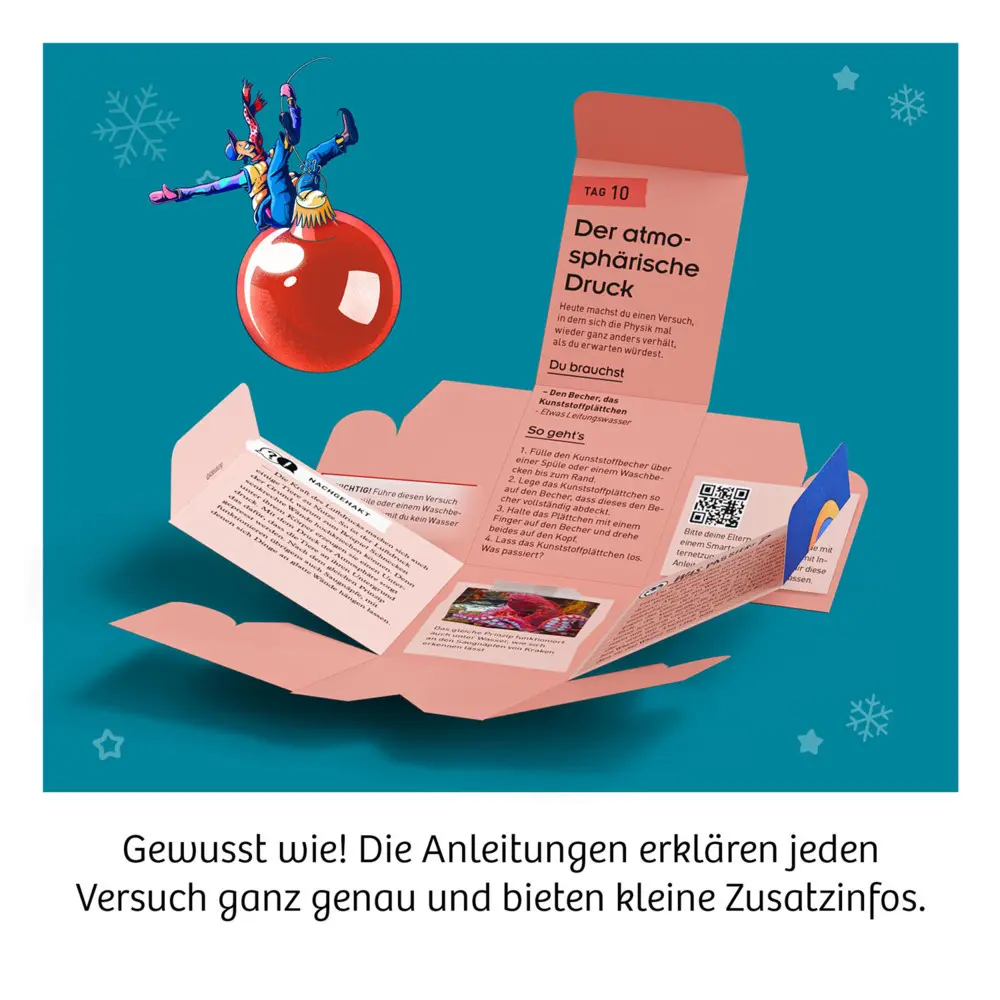 Bild: 4002051661090 | Adventskalender - Die schönsten Experimente zur Weihnachtszeit | Spiel