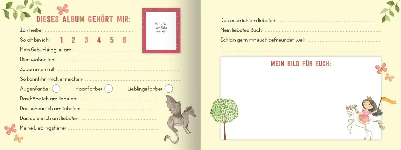 Bild: 4014489131090 | Meine Freunde - Prinzessin | Buch | 80 S. | Deutsch | 2023