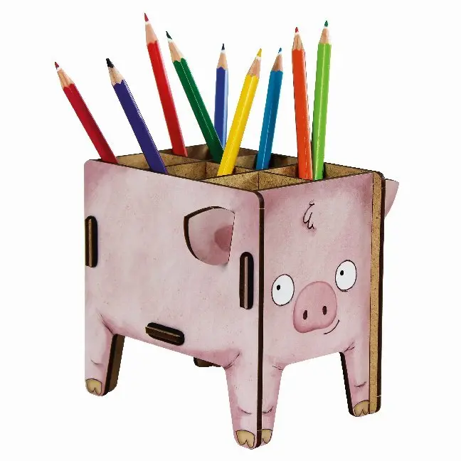 Cover: 4019435171090 | Werkhaus Stiftebox Vierbeiner Schwein | we 7109 | 2015 | Werkhaus GmbH
