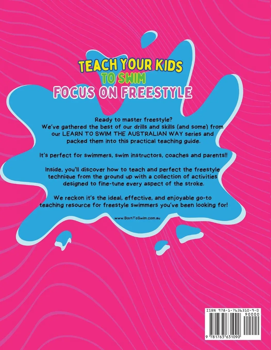Rückseite: 9781763631090 | Teach Your Kids To Swim Focus On Freestyle | Allison Tyson (u. a.)