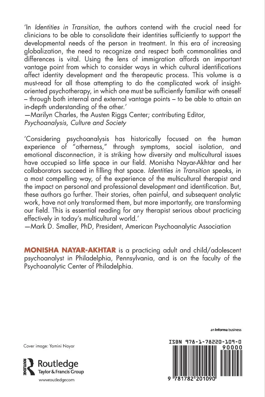Rückseite: 9781782201090 | Identities in Transition | Monisha Nayar-Akhtar | Taschenbuch | 2015