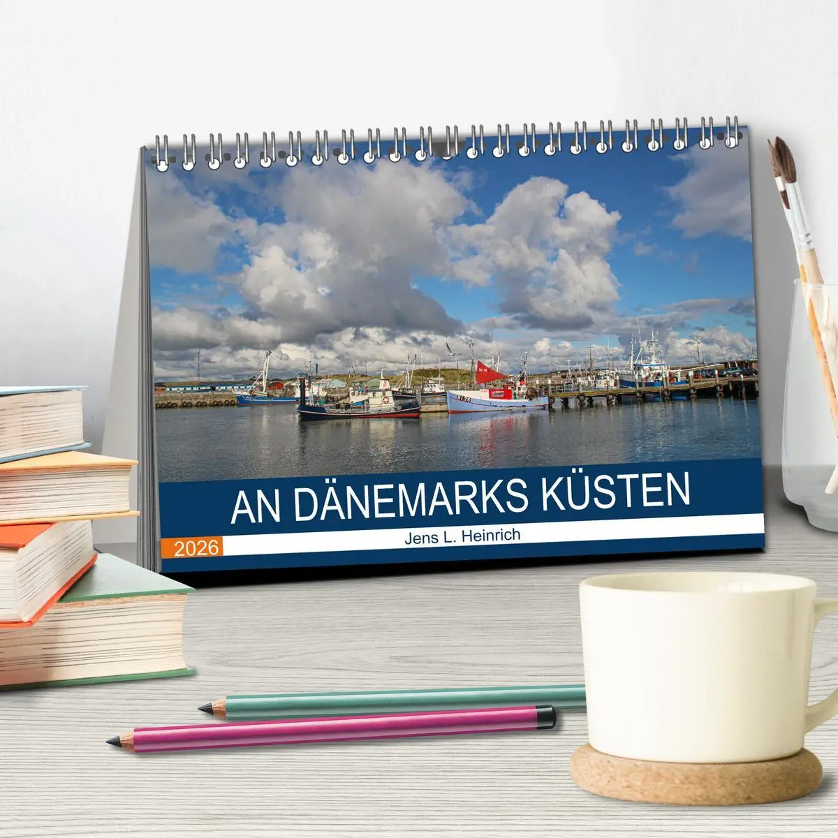 Bild: 9783457451090 | An Dänemarks Küsten (Tischkalender 2026 DIN A5 quer), CALVENDO...