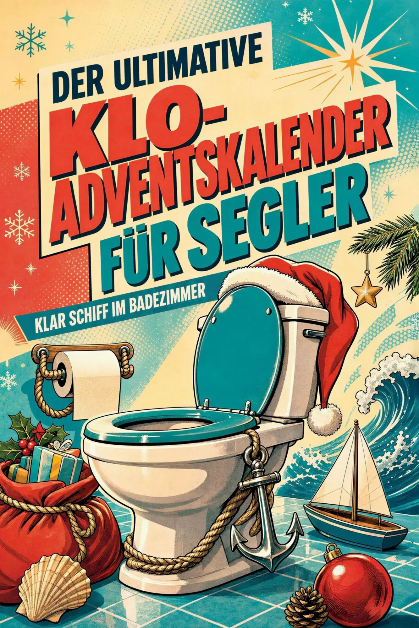 Cover: 9783696111090 | Der ultimative Klo-Adventskalender für Segler | Felix Weber | Buch