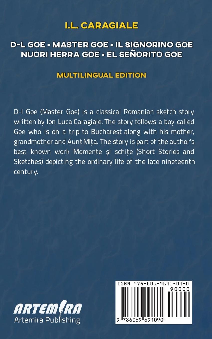 Rückseite: 9786069691090 | D-l Goe | Multilingual Edition | I. L. Caragiale | Taschenbuch | 2022