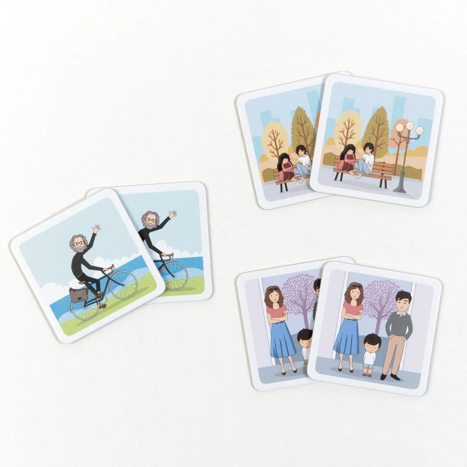 Bild: 4019172101190 | Familien-Memo | Melanie Gräßer (u. a.) | Spiel | Beltz Therapiespiele