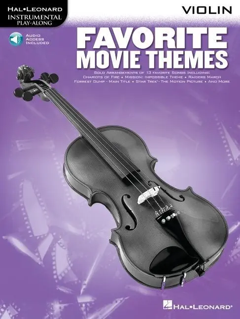 Cover: 9780793591190 | Favorite Movie Themes - Violin (Book/Online Audio) | Hal Leonard Corp