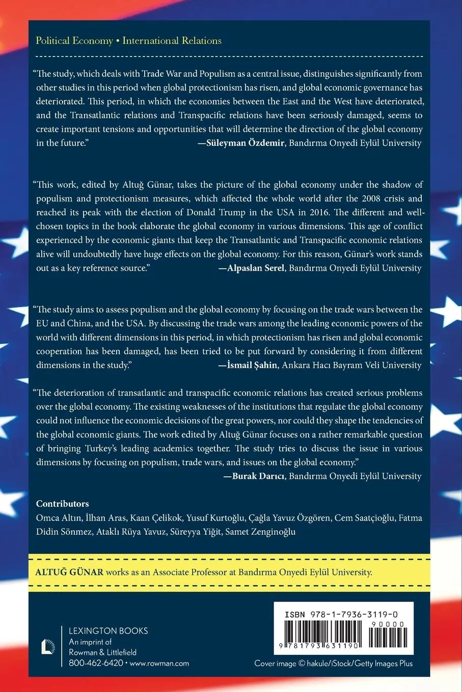Rückseite: 9781793631190 | Trade Wars of the USA, China, and the EU | Altug Günar | Taschenbuch