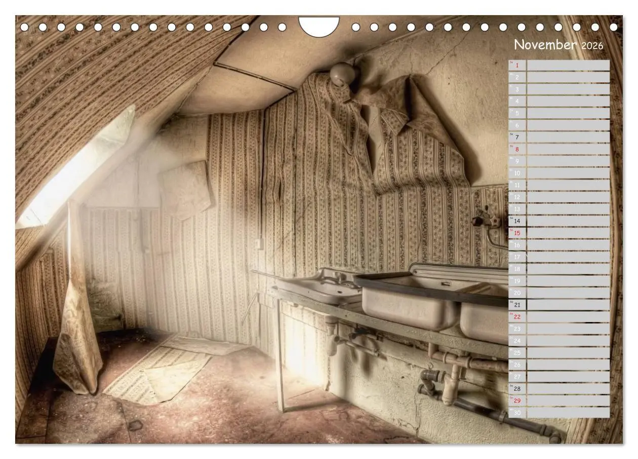Bild: 9783457991190 | Lost Places - verlassene Orte (Wandkalender 2026 DIN A4 quer),...