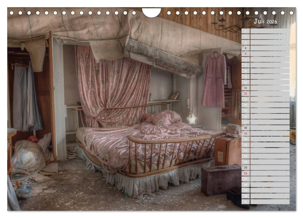 Bild: 9783457991190 | Lost Places - verlassene Orte (Wandkalender 2026 DIN A4 quer),...