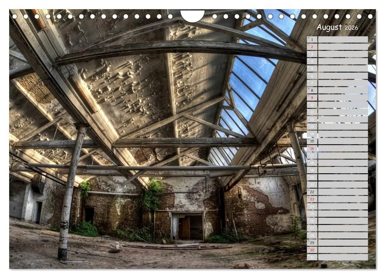 Bild: 9783457991190 | Lost Places - verlassene Orte (Wandkalender 2026 DIN A4 quer),...