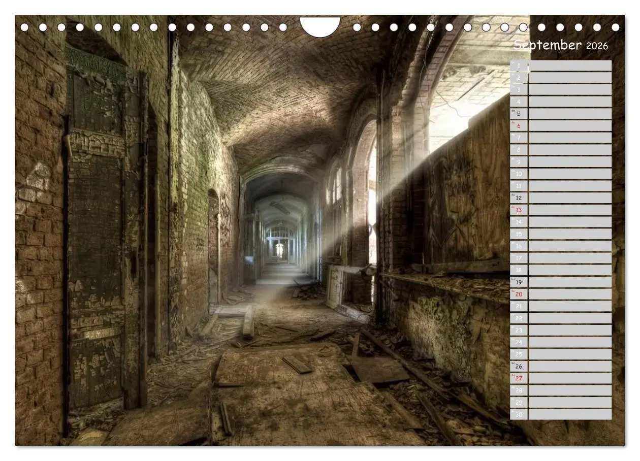 Bild: 9783457991190 | Lost Places - verlassene Orte (Wandkalender 2026 DIN A4 quer),...