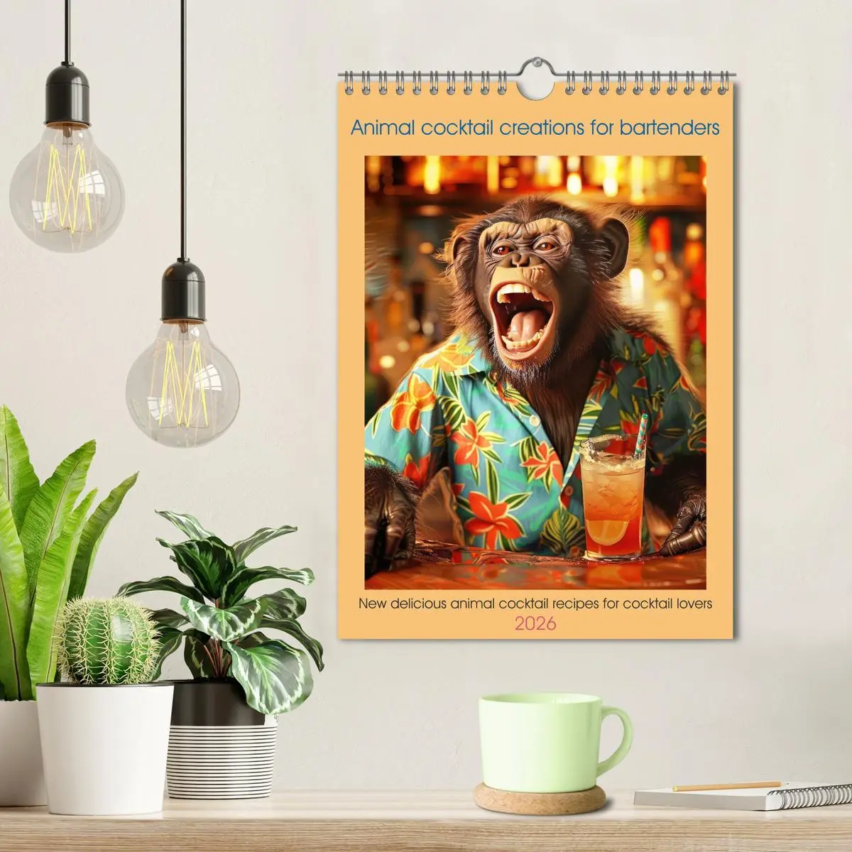 Bild: 9783516531190 | Animal cocktail creations for bartenders (Wall Calendar 2026 DIN A4...