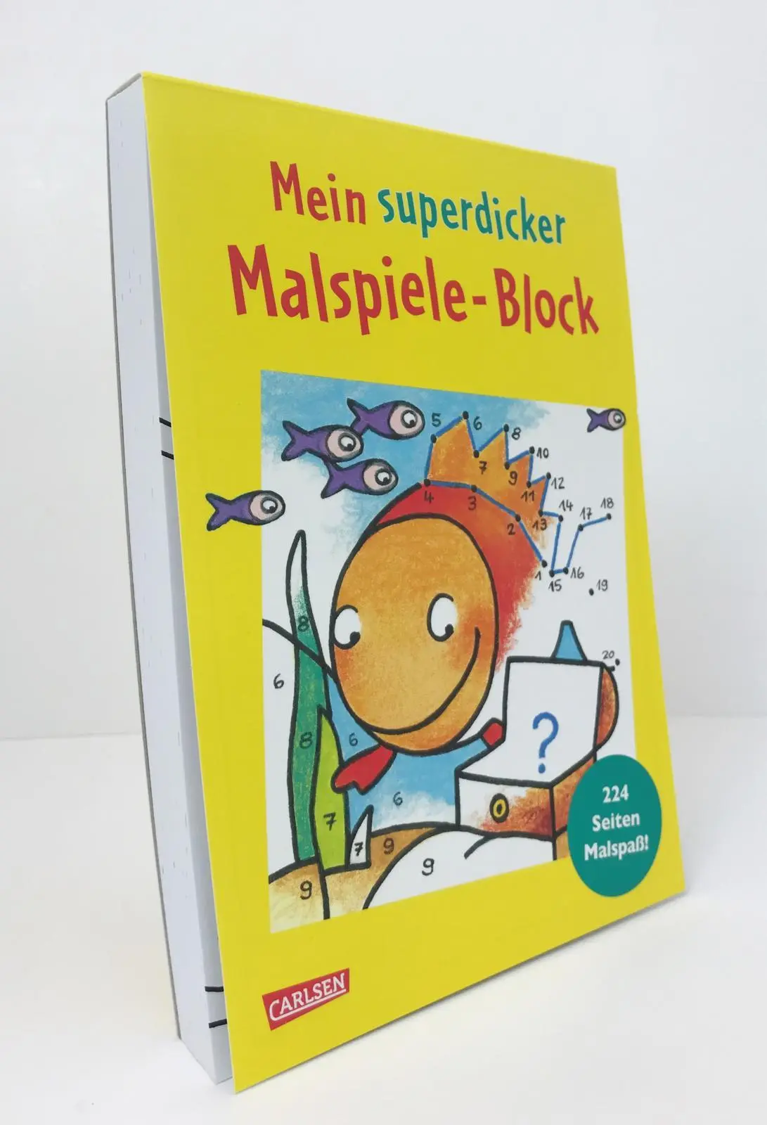 Bild: 9783551181190 | Mein superdicker Malspiele-Block | Eva Muszynski | Taschenbuch | 2019