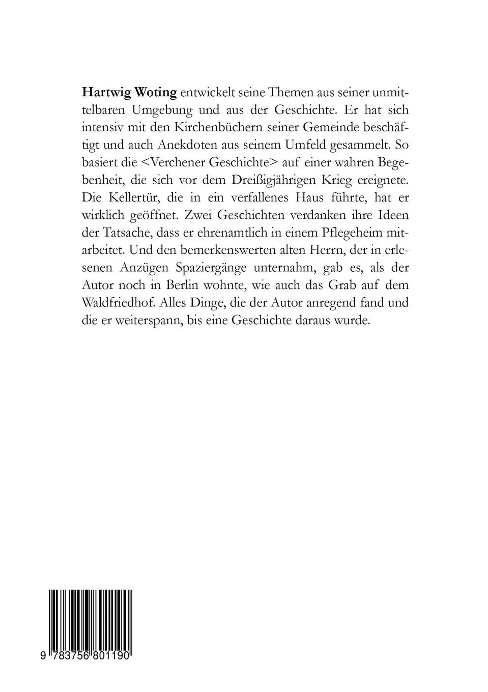 Rückseite: 9783756801190 | Dorfrunde | Hartwig Woting | Taschenbuch | Paperback | 104 S. | 2022