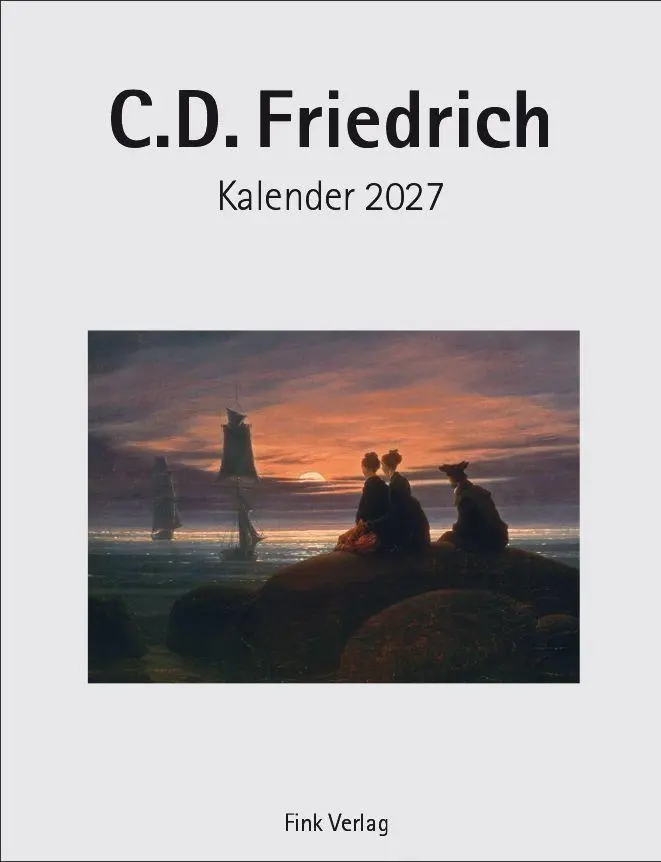 Cover: 9783771721190 | Caspar David Friedrich 2027 | Kunst-Einsteckkalender | Friedrich