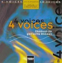 Cover: 9783850611190 | 4 voices - CD Edition. Die klingende Chorbibliothek. CD 8. 1 | CD | CD