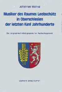 Cover: 9783899601190 | Mainka, J: Musiker des Raumes Leobschütz in Oberschlesien au | Mainka