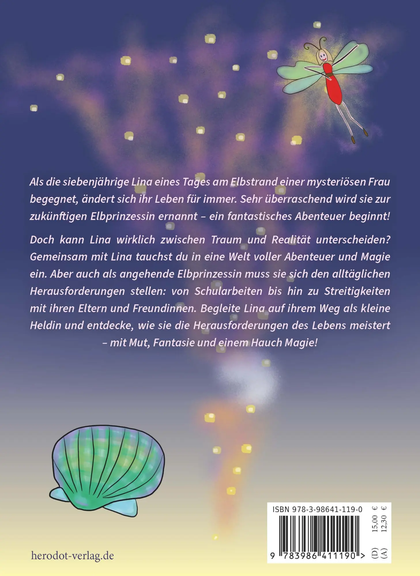 Rückseite: 9783986411190 | Die Elbprinzessin | Wahrheit oder Traum? | Daniela Landgraf | Buch