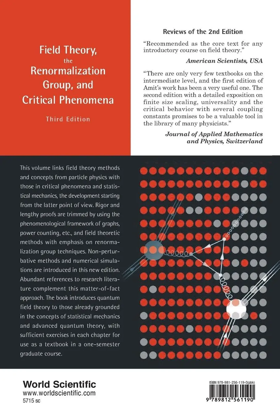 Rückseite: 9789812561190 | FIELD THEORY,RENORMALIZATN GRP 3ED | Mayor | Taschenbuch | Englisch