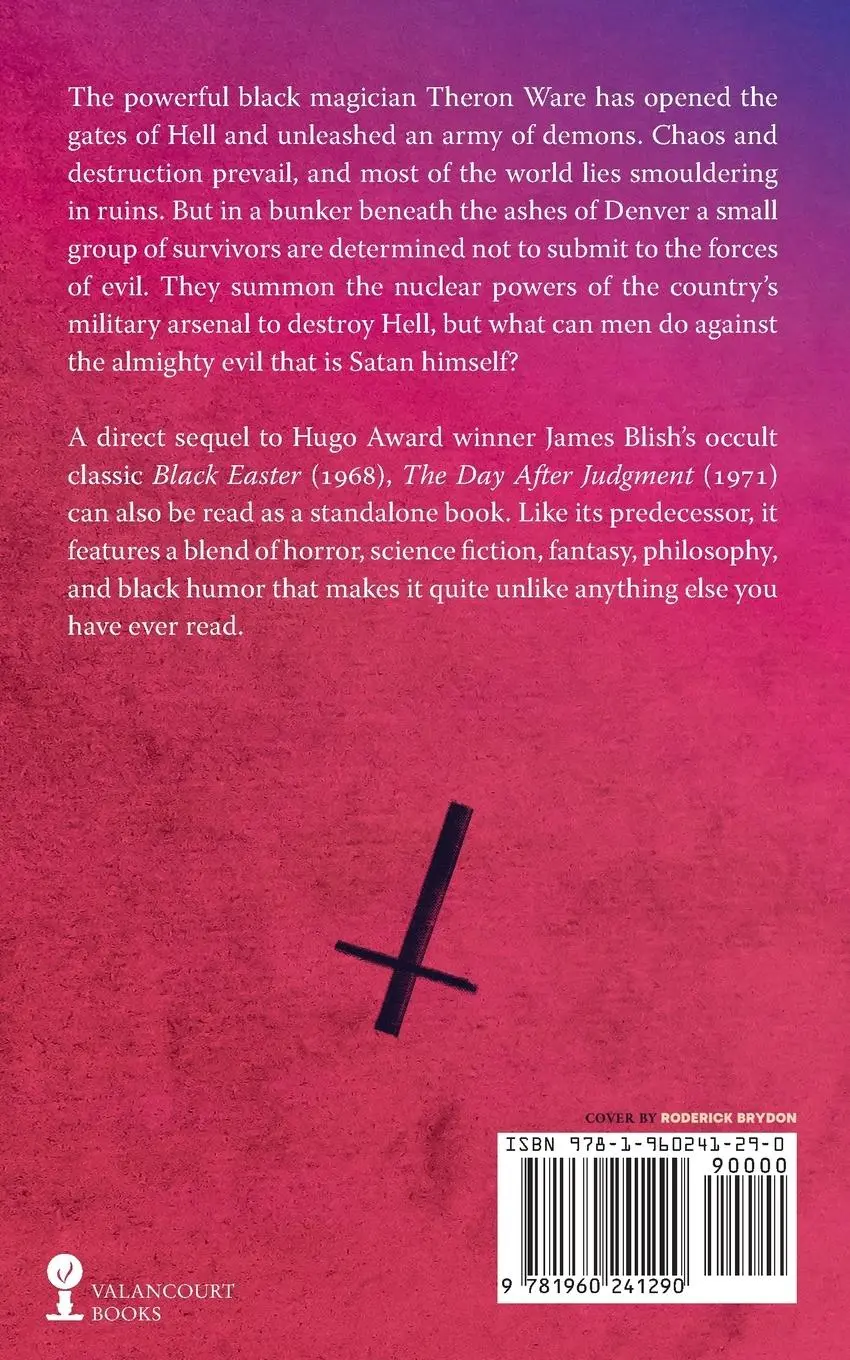 Rückseite: 9781960241290 | The Day After Judgment | James Blish | Taschenbuch | Englisch | 2024
