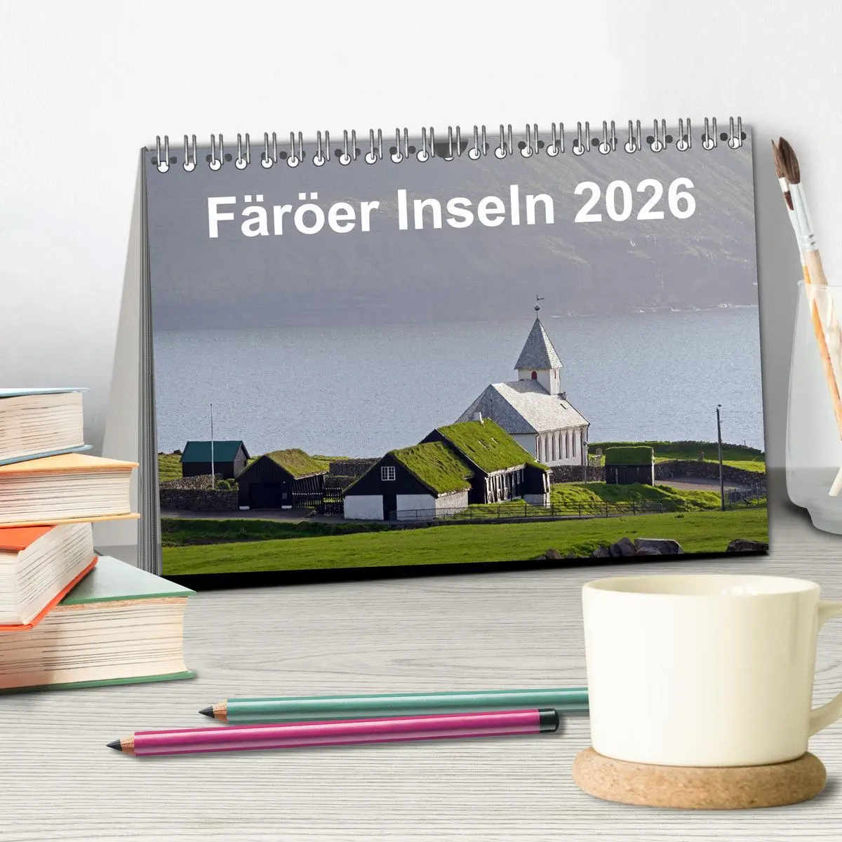 Bild: 9783457811290 | Färöer Inseln 2026 (Tischkalender 2026 DIN A5 quer), CALVENDO...