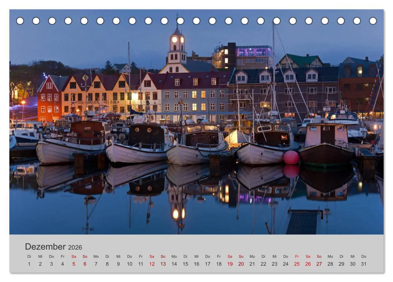 Bild: 9783457811290 | Färöer Inseln 2026 (Tischkalender 2026 DIN A5 quer), CALVENDO...