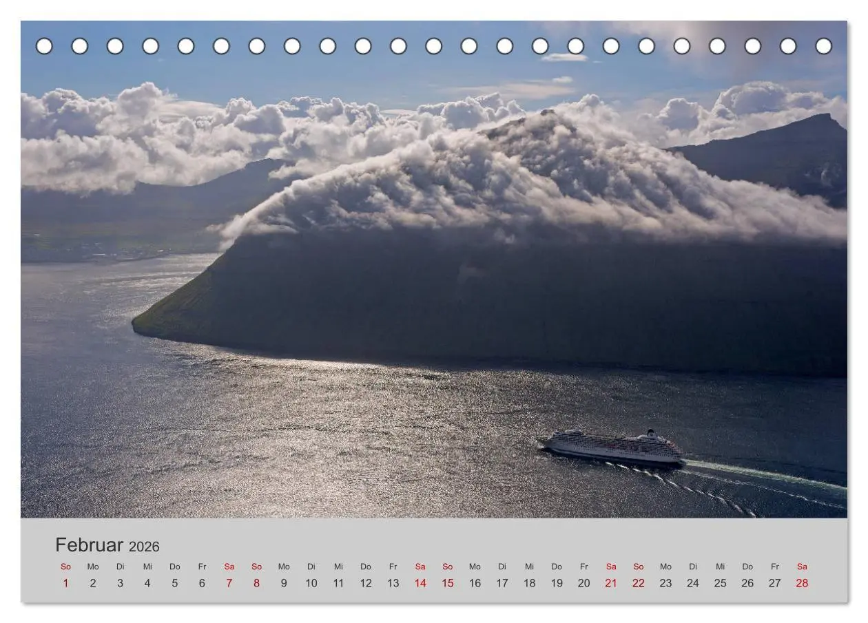 Bild: 9783457811290 | Färöer Inseln 2026 (Tischkalender 2026 DIN A5 quer), CALVENDO...