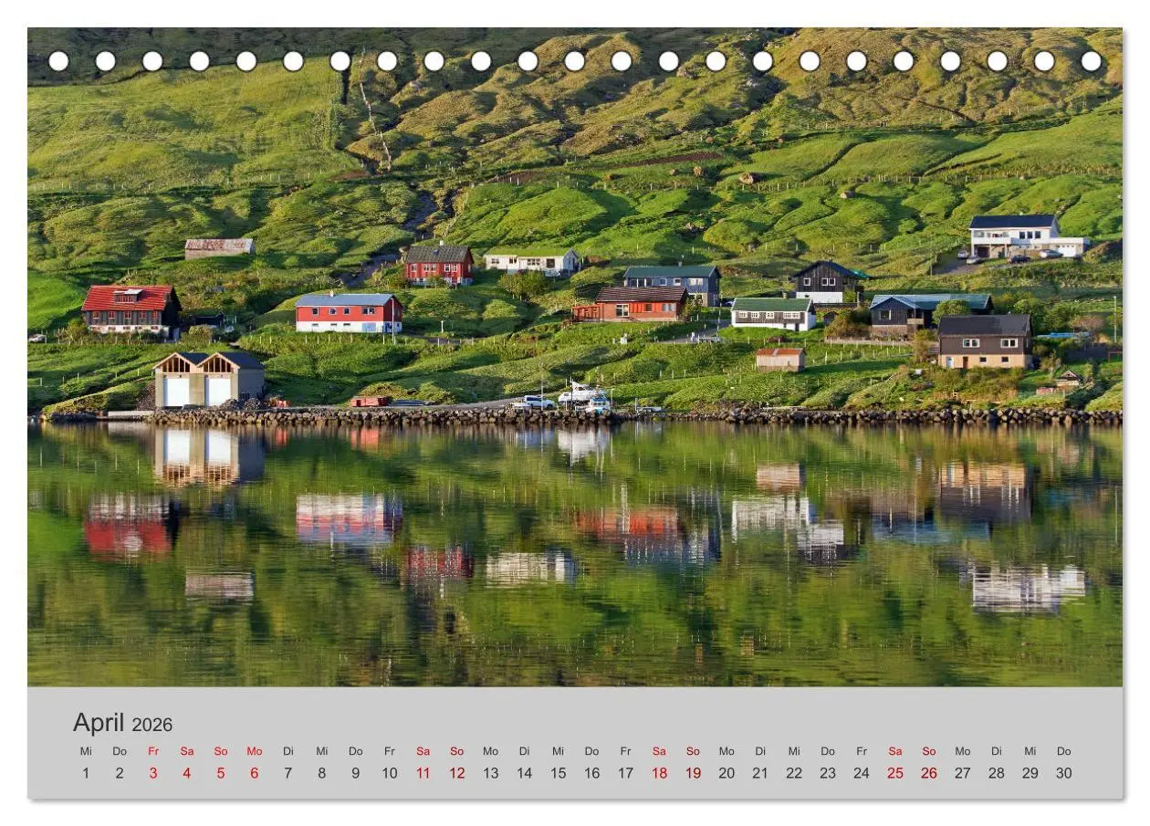 Bild: 9783457811290 | Färöer Inseln 2026 (Tischkalender 2026 DIN A5 quer), CALVENDO...