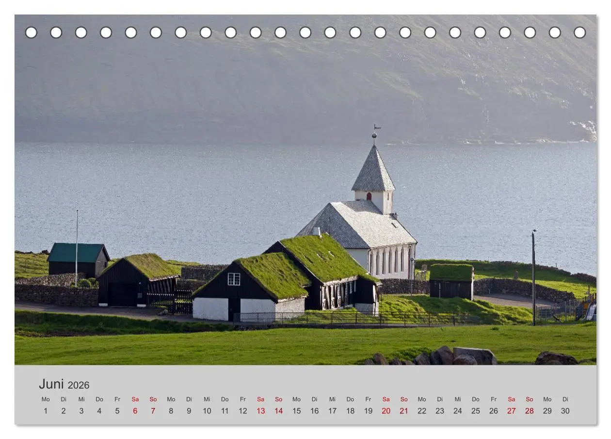 Bild: 9783457811290 | Färöer Inseln 2026 (Tischkalender 2026 DIN A5 quer), CALVENDO...