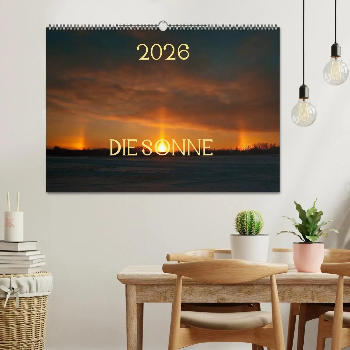 Bild: 9783516211290 | Die Sonne - 2026 (Wandkalender 2026 DIN A2 quer), CALVENDO...