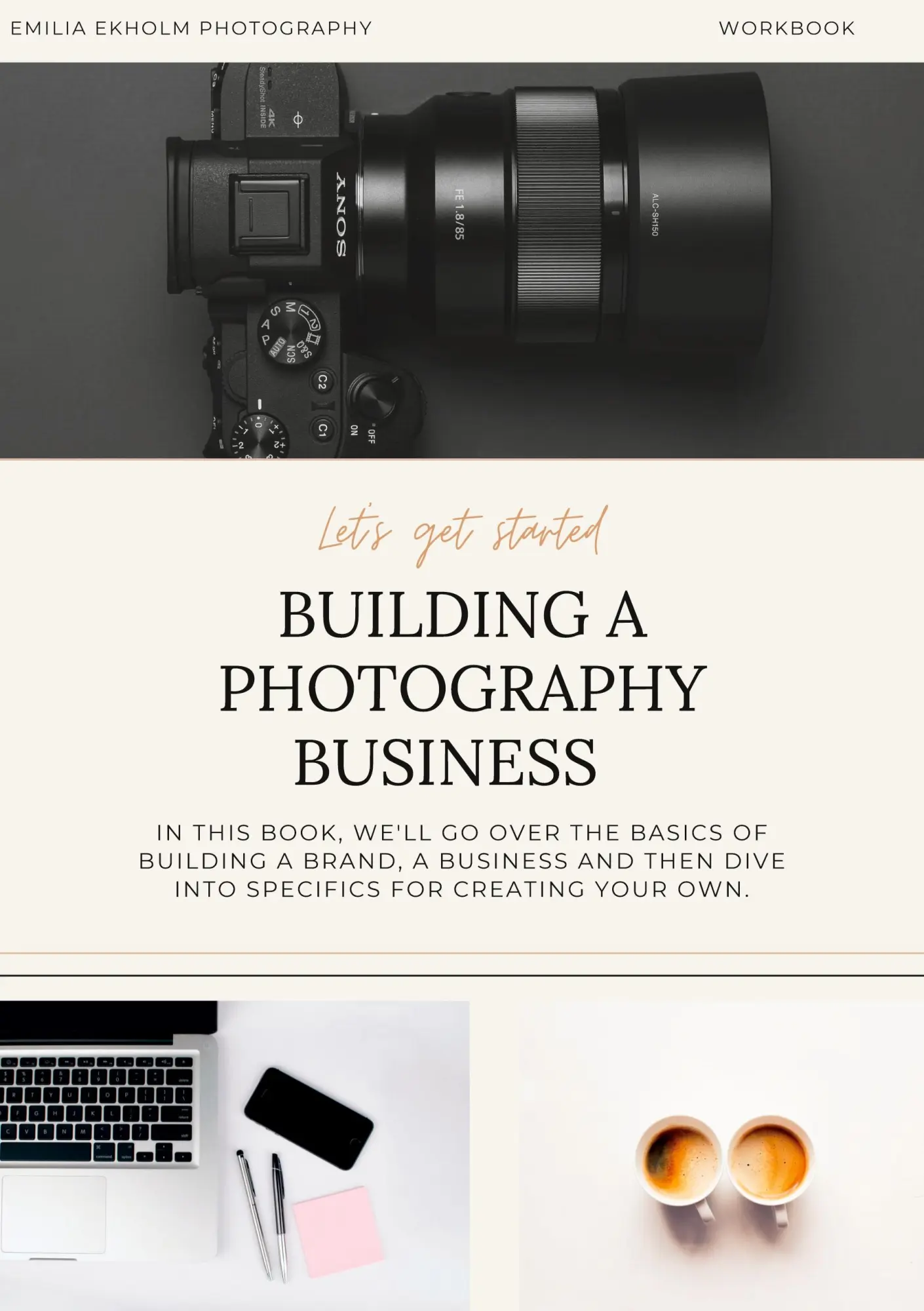 Cover: 9789523301290 | Building a photography business | Emilia Ekholm | Taschenbuch | 2023