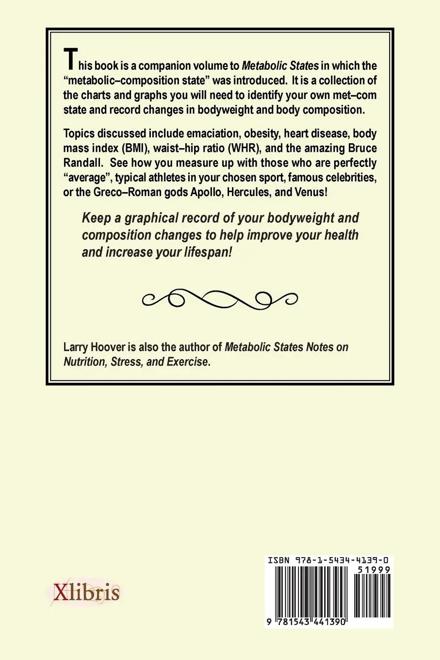 Rückseite: 9781543441390 | The Metabolic States Workbook | Larry Hoover | Taschenbuch | Englisch