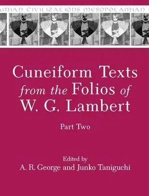 Cover: 9781646021390 | Cuneiform Texts from the Folios of W. G. Lambert, Part Two | Buch