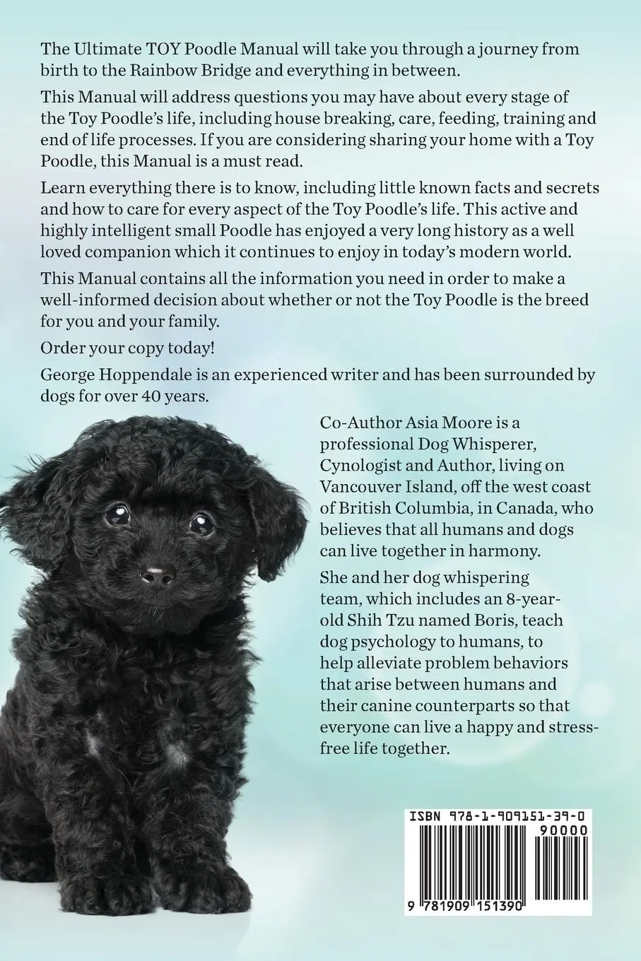 Rückseite: 9781909151390 | Toy Poodles. the Ultimate Toy Poodle Manual. Toy Poodles Pros and...