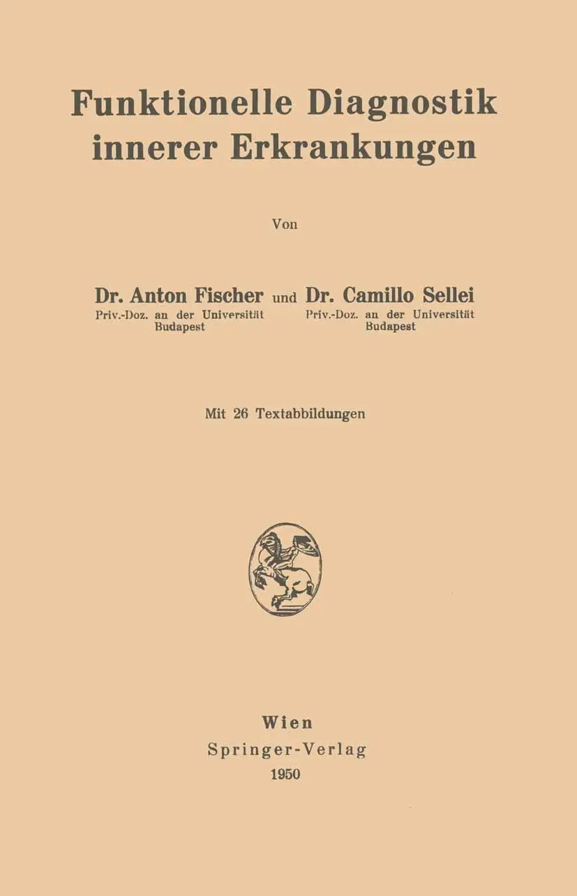 Cover: 9783211801390 | Funktionelle Diagnostik innerer Erkrankungen | Anton Fischer (u. a.)