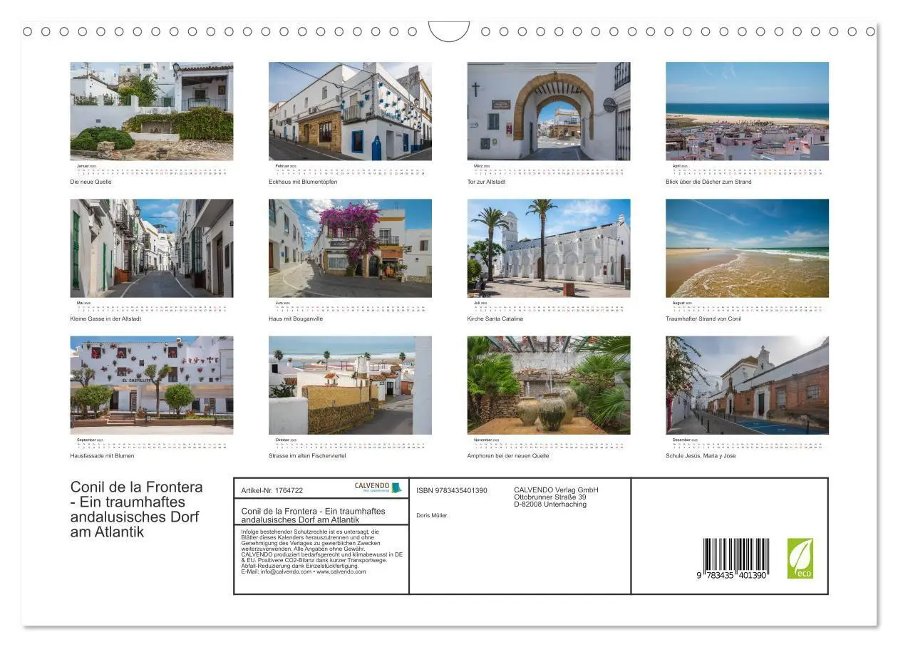 Bild: 9783435401390 | Conil de la Frontera - Ein traumhaftes andalusisches Dorf am...