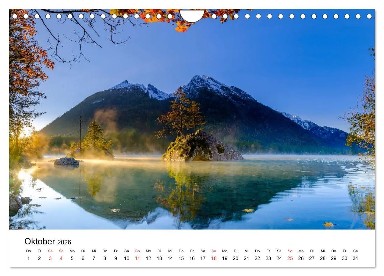 Bild: 9783457801390 | Berchtesgadener Berge im Licht (Wandkalender 2026 DIN A4 quer),...