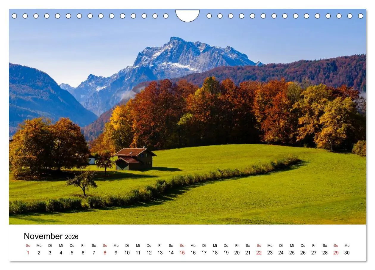 Bild: 9783457801390 | Berchtesgadener Berge im Licht (Wandkalender 2026 DIN A4 quer),...