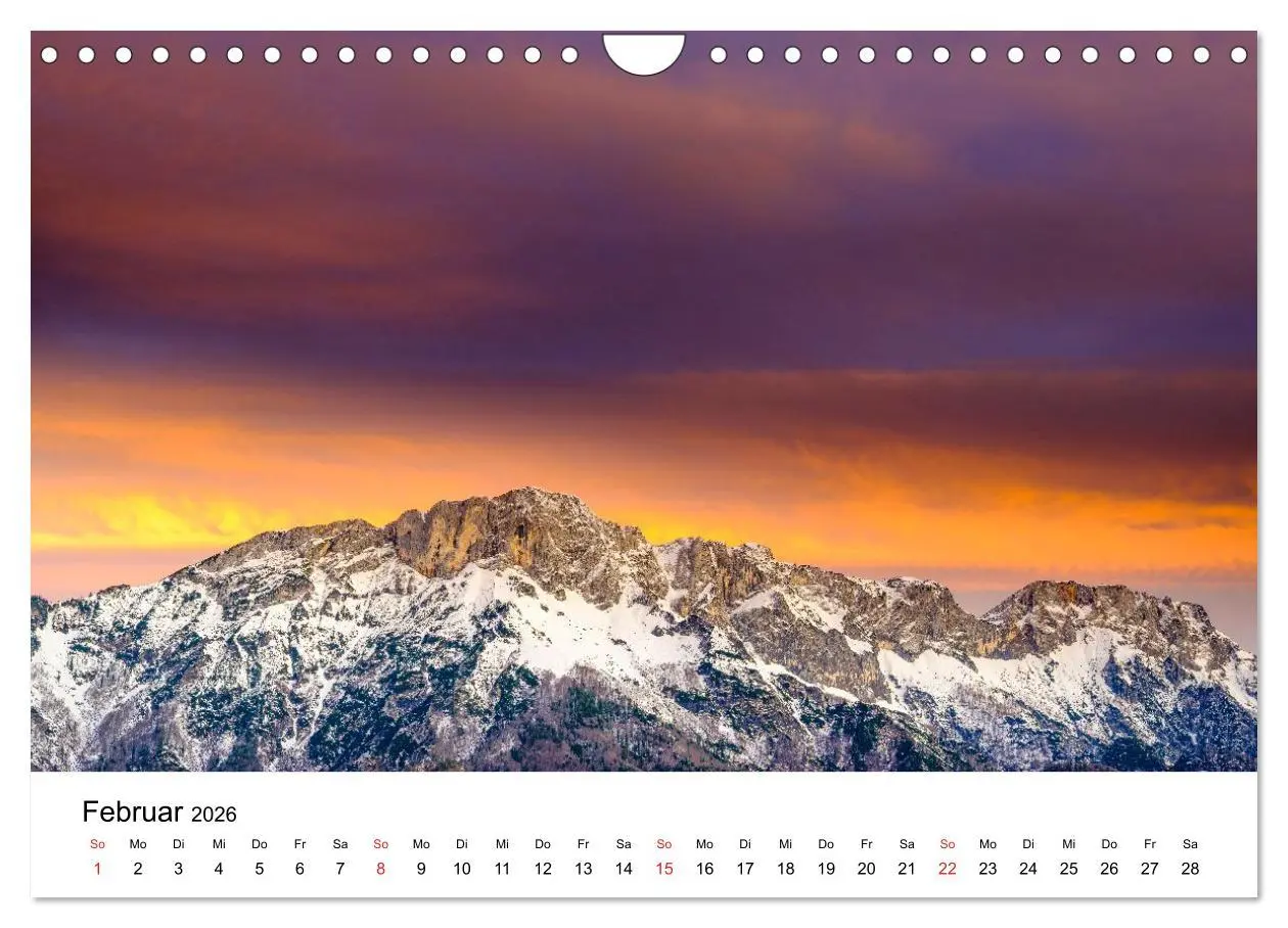 Bild: 9783457801390 | Berchtesgadener Berge im Licht (Wandkalender 2026 DIN A4 quer),...