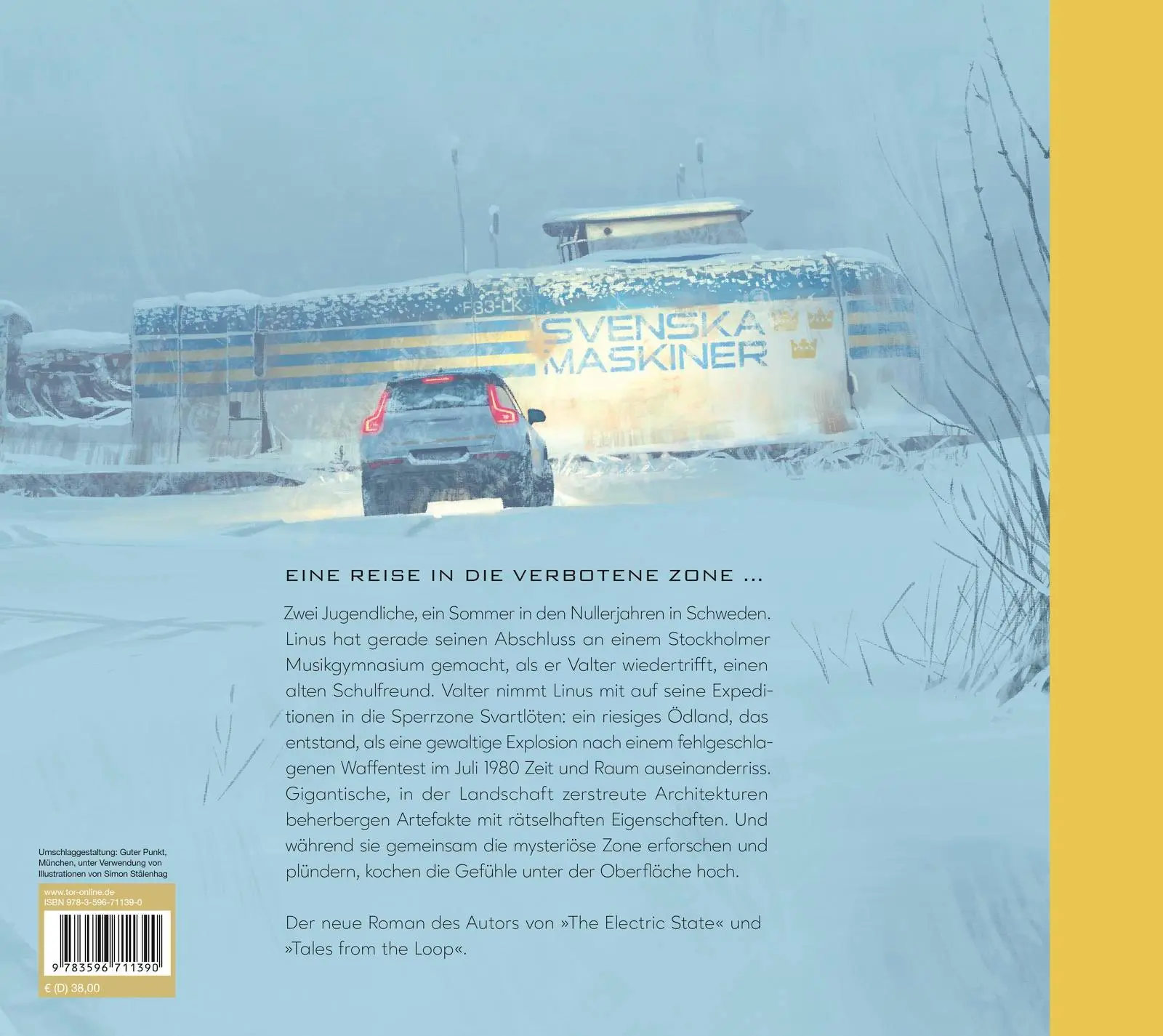 Rückseite: 9783596711390 | Swedish Machines | Simon Stålenhag | Buch | 184 S. | Deutsch | 2025