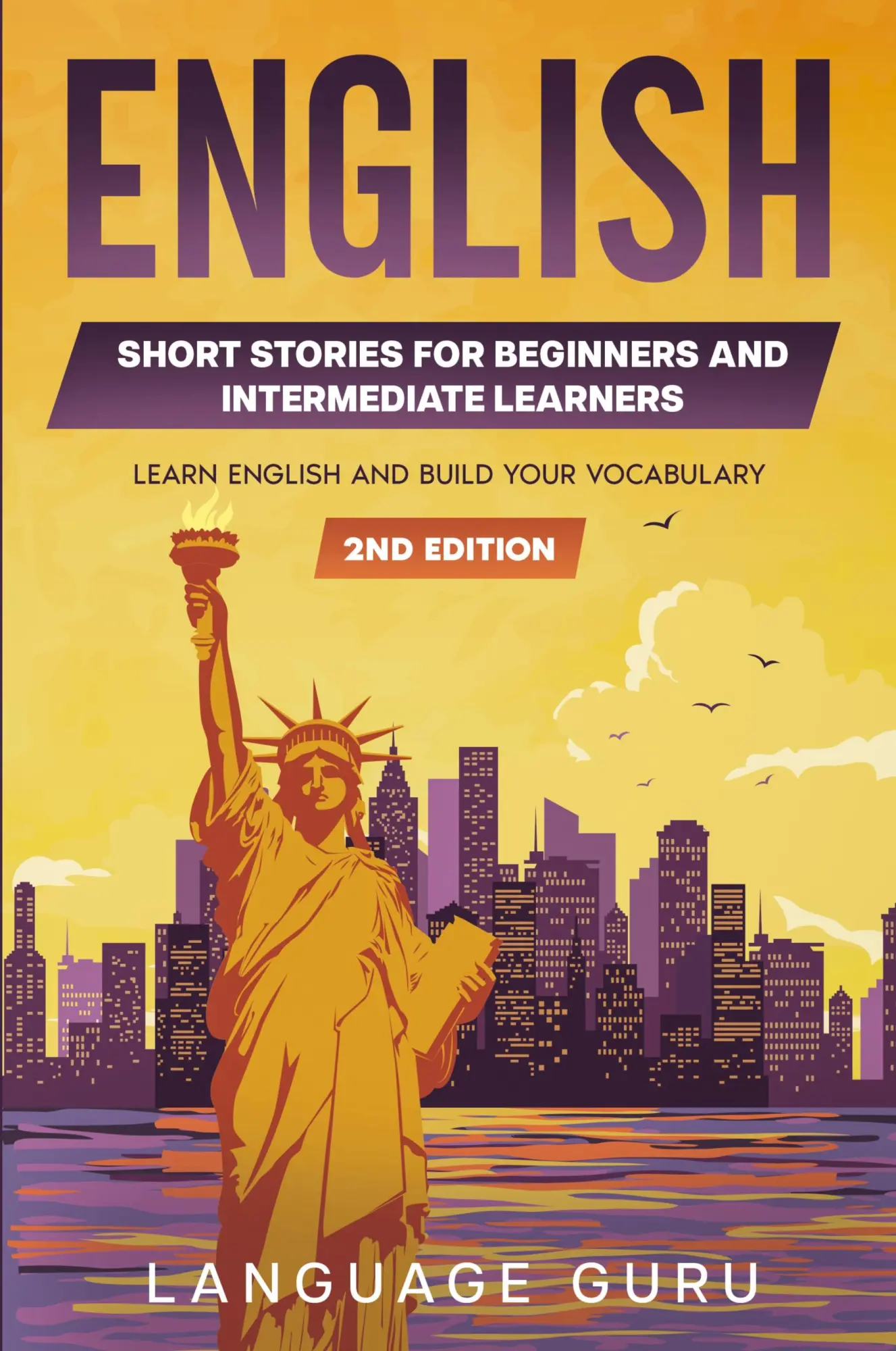 Cover: 9781950321490 | English Short Stories for Beginners and Intermediate Learners | Guru