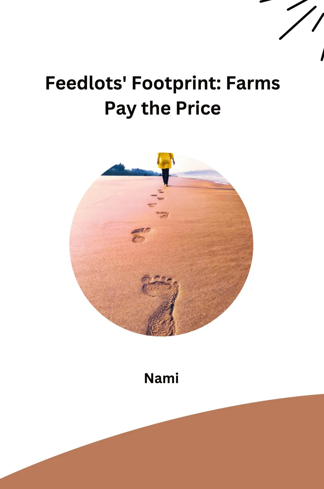 Feedlots Footprint Farms Pay the Price - Nami Kartoniert (TB)