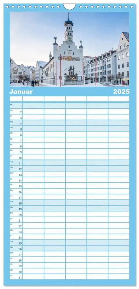 Bild: 9783457101490 | Familienplaner 2025 - Dahoam in Bayern mit 5 Spalten (Wandkalender,...