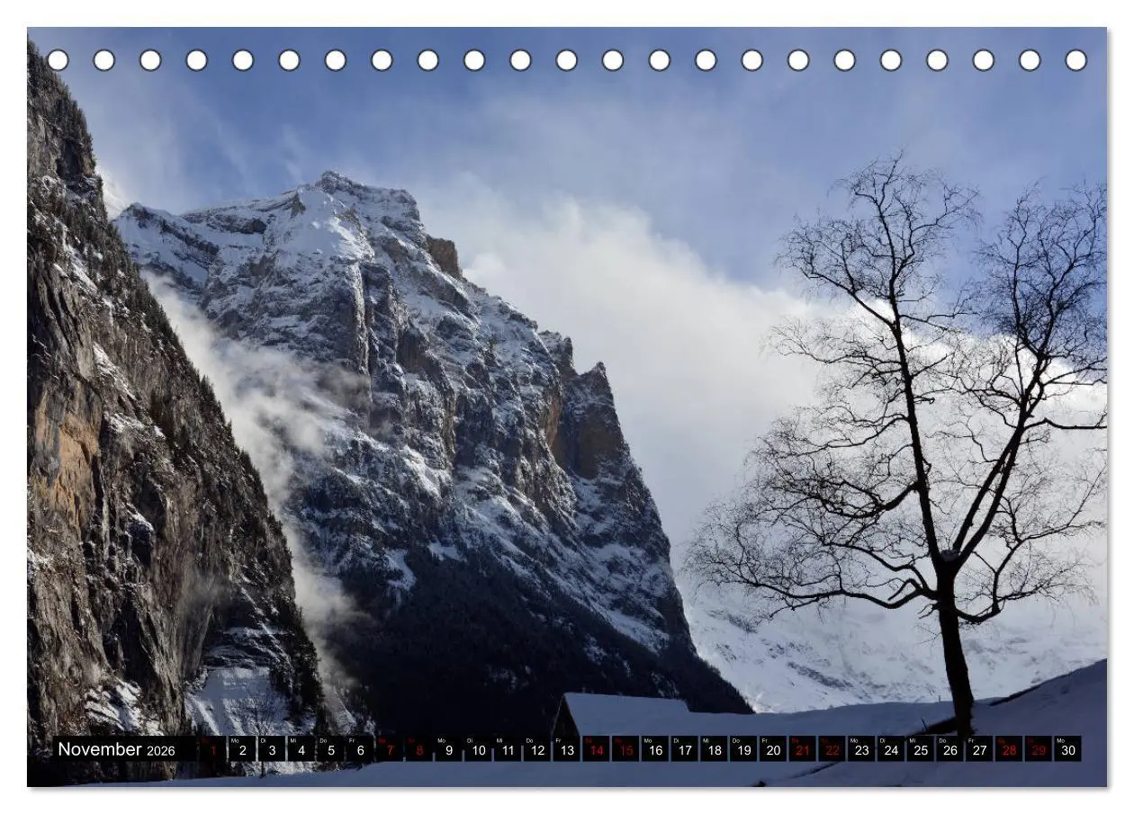 Bild: 9783457891490 | Eiger, Mönch und Jungfrau 2026 (Tischkalender 2026 DIN A5 quer),...