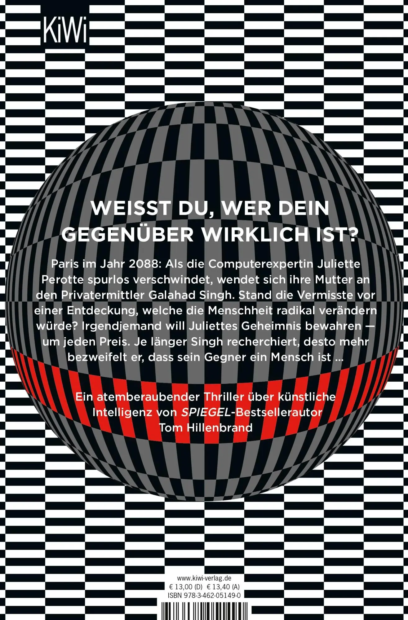 Rückseite: 9783462051490 | Hologrammatica | Tom Hillenbrand | Taschenbuch | 560 S. | Deutsch