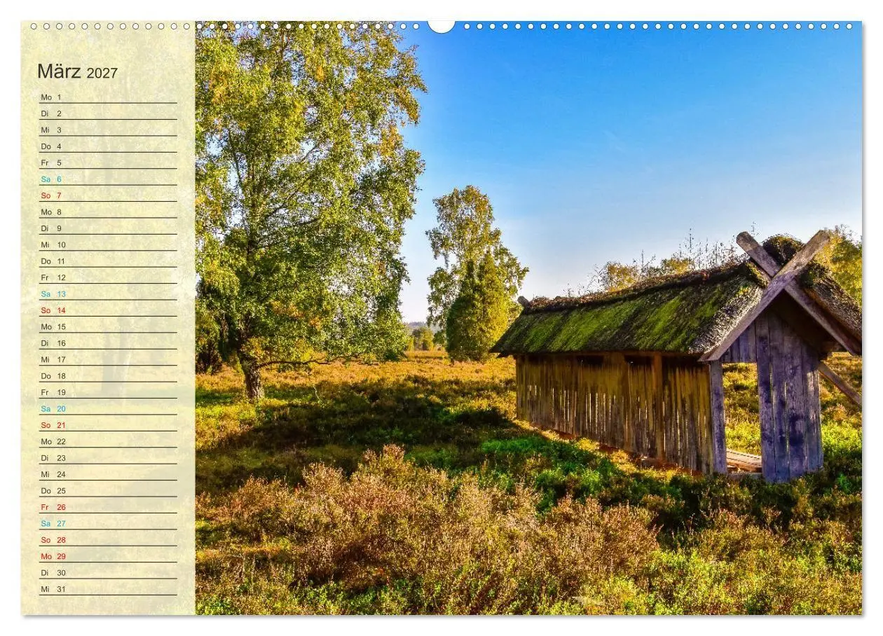 Bild: 9783569521490 | Die Heideblüte (Wandkalender 2027 DIN A2 quer), CALVENDO...