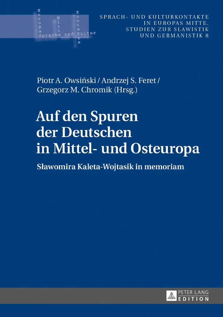 Cover: 9783631721490 | Auf den Spuren der Deutschen in Mittel- und Osteuropa | Buch | Deutsch