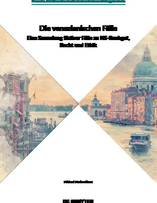Bild: 9783689241490 | Die venezianischen Fälle | Michael Markus Franz | Taschenbuch | VI