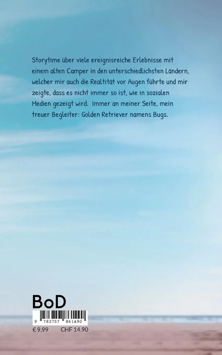 Rückseite: 9783757861490 | storytime | vanlife reality | Tatjana Prase | Taschenbuch | Paperback