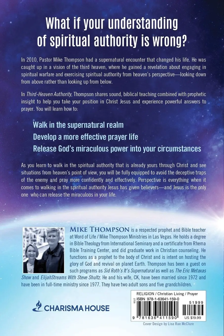 Rückseite: 9781636411590 | Third-Heaven Authority | Mike Thompson | Taschenbuch | Englisch | 2023